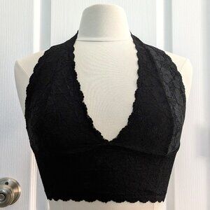 By Together Halter Lace Bralette - Medium